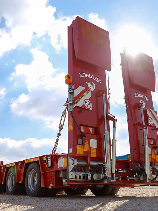 KMD 4 AXLE LIFTING PLATFORM LOWBED